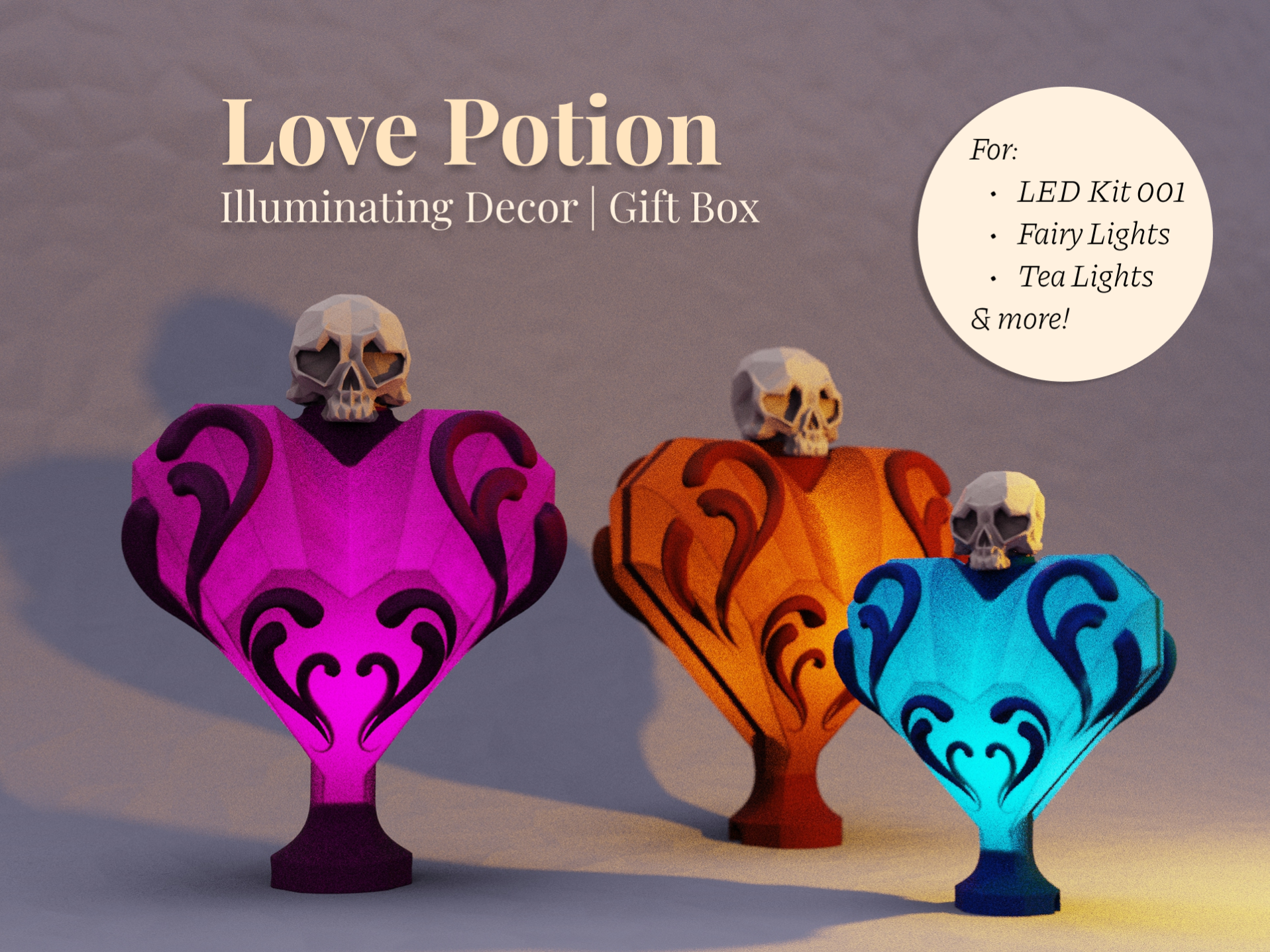 Love Potion - Illuminating Decor & Gift Box