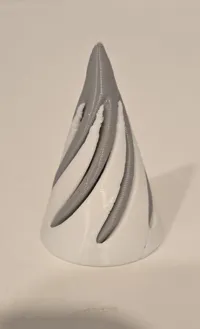 Cône en spirale illusion d'optique — photo 5