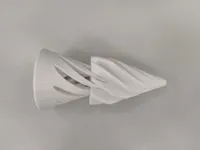 Cône en spirale illusion d'optique — photo 8