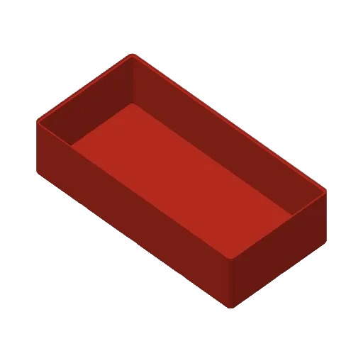 Miniatura 7 do modelo 3D 堆叠收纳盒 60mm 高