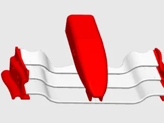 Ferrari f2004 front wing