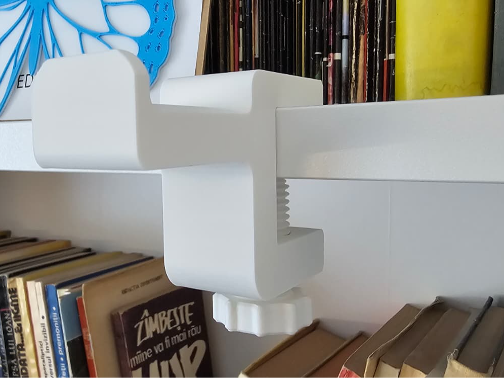 Bookcase Clothes Hanger Mount / Wardrobe Extension