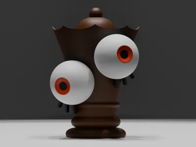 Queenie-The Amazing Digital Circus - 3D Printed