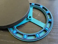 Base and 200 Turntable – 0.2mm layer, 2 walls, 10% infill