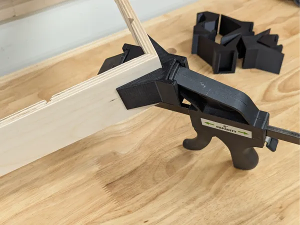 Serre-joint d'angle 90° pour pinces Pittsburgh