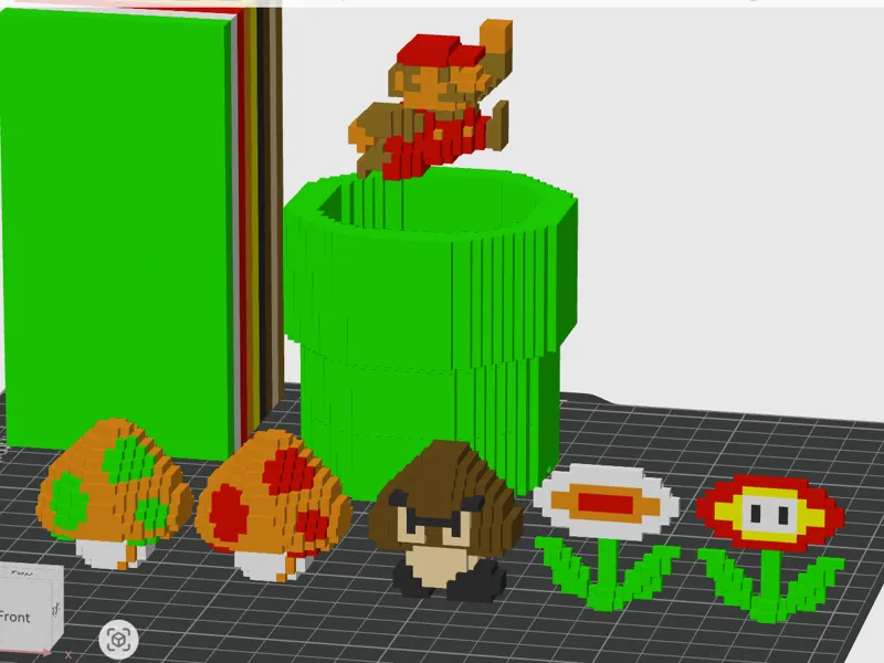 Super Mario Bros. World 1-1 Figure Accessories