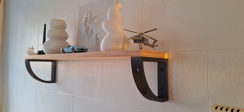 Bracket for small shelf (15.2mm or 6inches lenght)