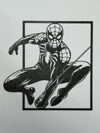 Silhouette Spider-Man (déco murale) — photo 3