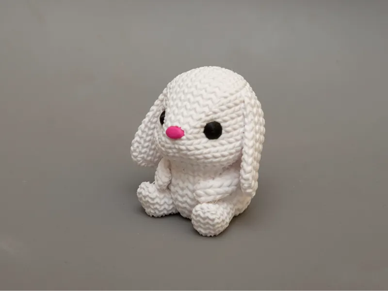 Little cutie - crochet little bunny