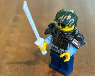 small sword compatible with LEGOs