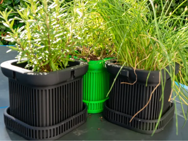 Jardinière modulable à connecter