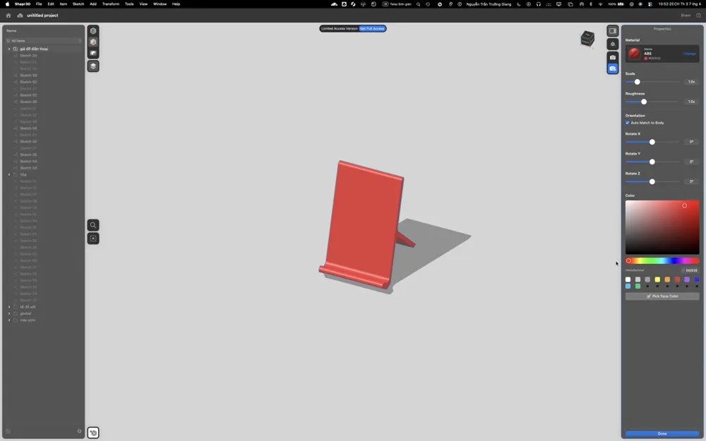 phone stand - Free 3D Print Model - MakerWorld