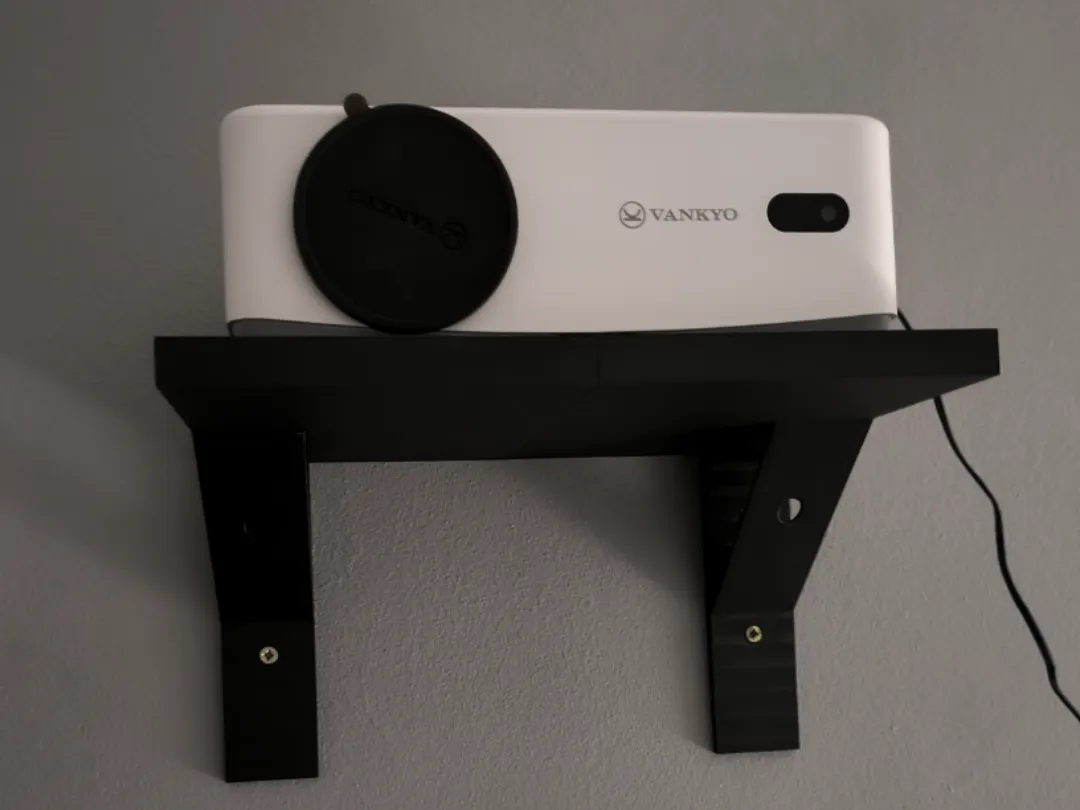 Projector wall shelf - Free 3D Print Model - MakerWorld