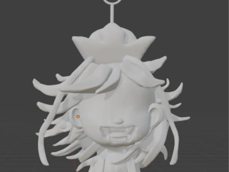 Douma keychain model-Demon slayer Kimetsu no Yaiba