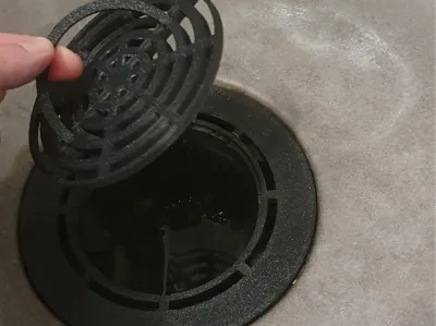 drain cover norwegian 1980 removeable middle