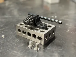 Drill Press Chuck Key Holder