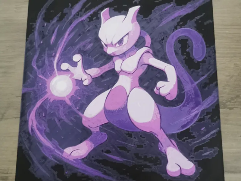 hueforge pokemon mewtwo