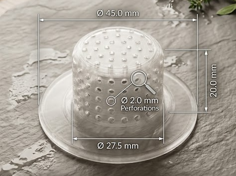 Anti-Clogging Sink & Shower Drain Filter