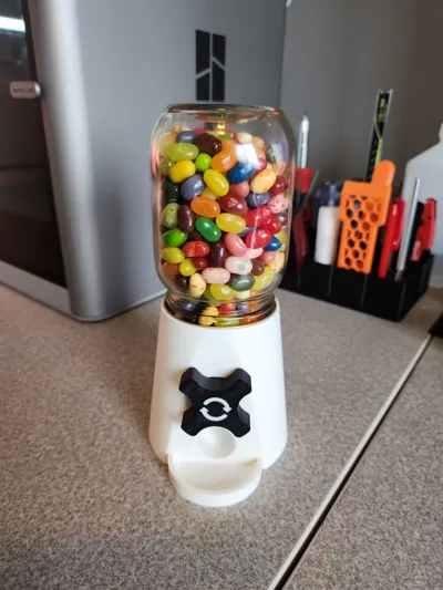 Simple Mason Jar Candy Machine by carlbelcher MakerWorld: Download Free ...