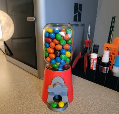 Simple Mason Jar Candy Machine
