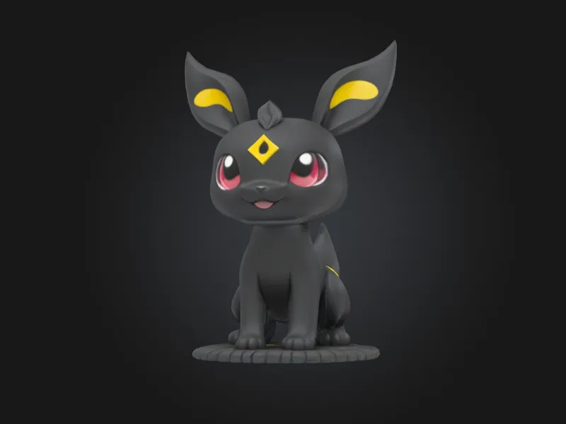 Umbreon - Pokemon 3d printed figure