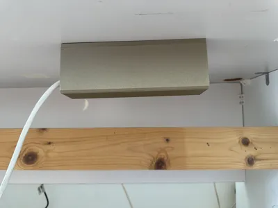 Power strip holder & Cable management