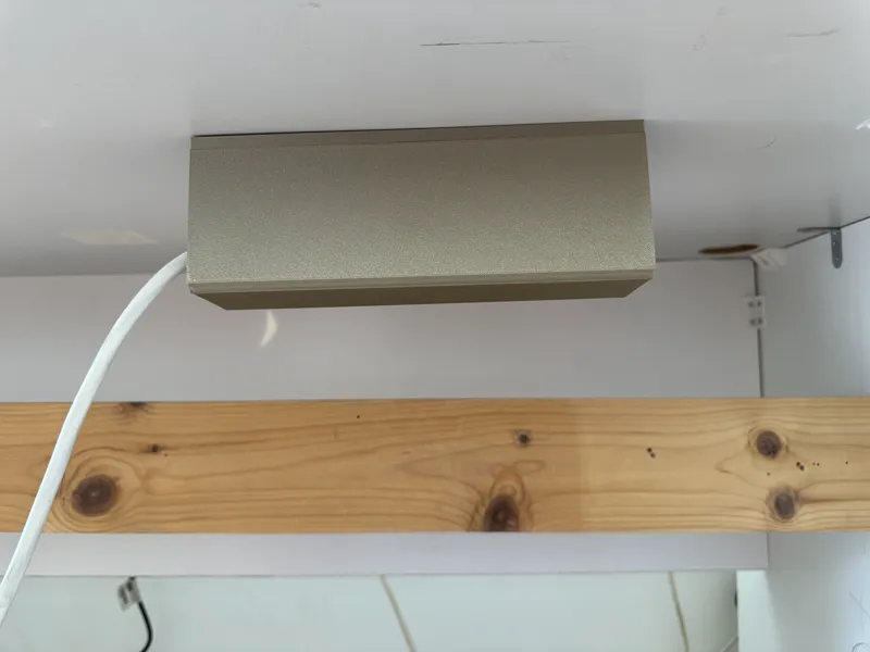 Power strip holder & Cable management