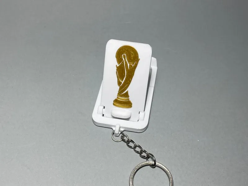 Llavero Soporte Copa del Mundo 2D