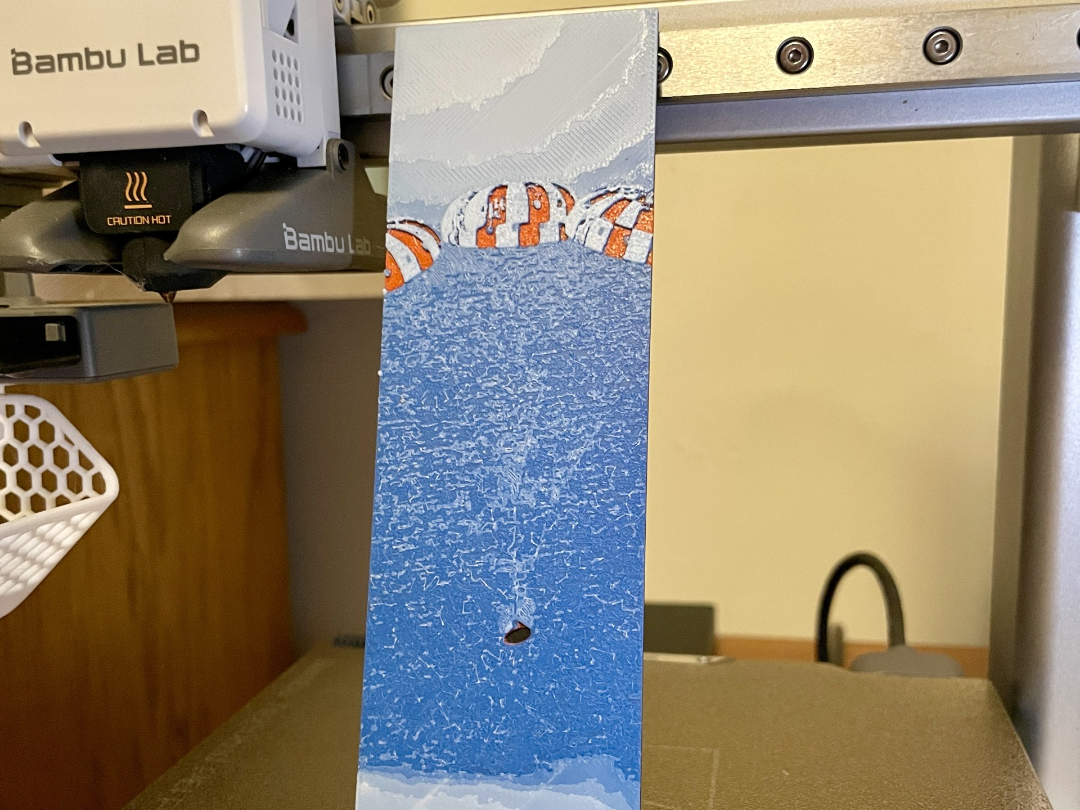 Artemis Landing Bookmark