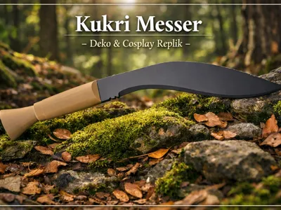 Kukri Knife / Prop for Cosplay & Decoration
