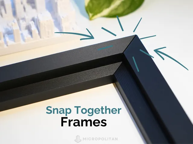 Smooth Textured SnapFrames