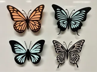 Magnetic Multi-Color Butterfly (No AMS Needed!)