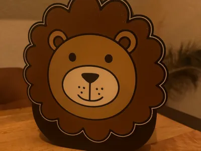 Lion Lamp
