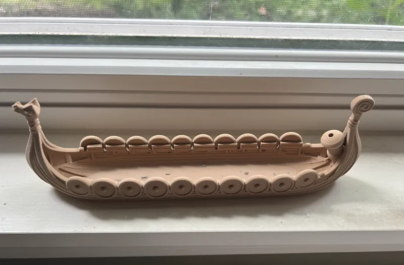 Viking Ship Stick Incense Burner