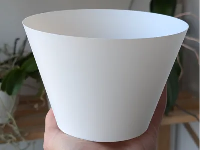 Simple spiral vase