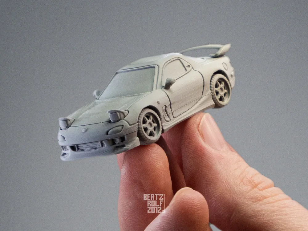 Mazda RX_7 FD Kit Card - MakerWorld 3D Model | 3Drop