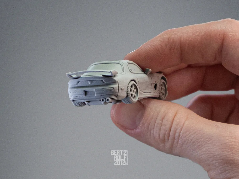 Mazda RX_7 FD Kit Card - MakerWorld 3D Model | 3Drop
