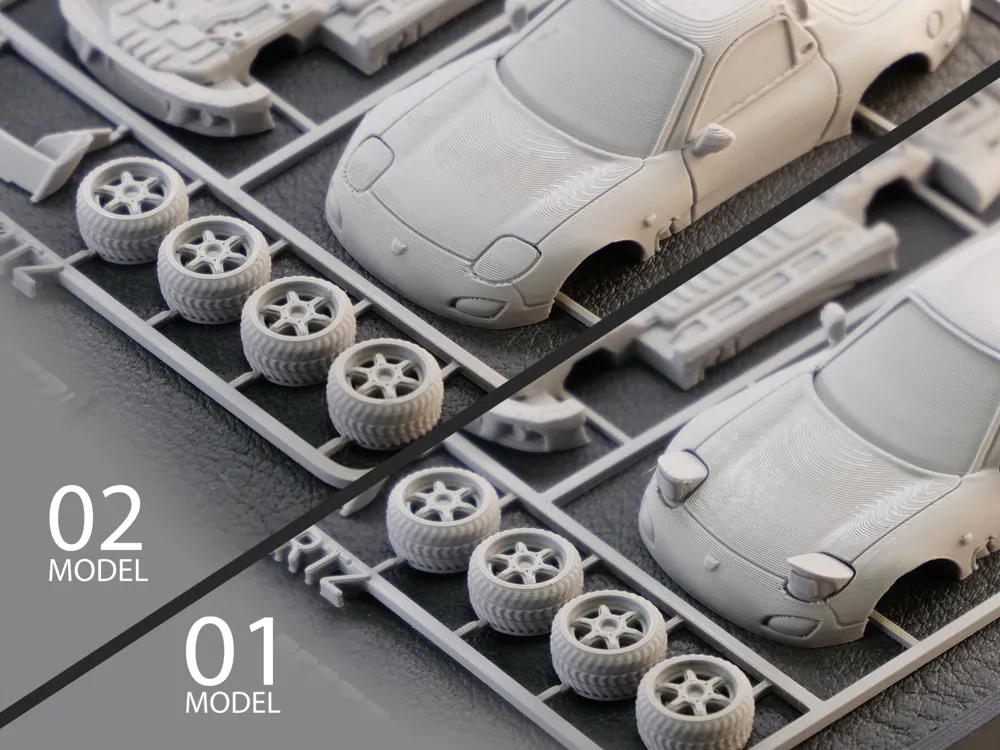 Mazda RX_7 FD Kit Card - MakerWorld 3D Model | 3Drop