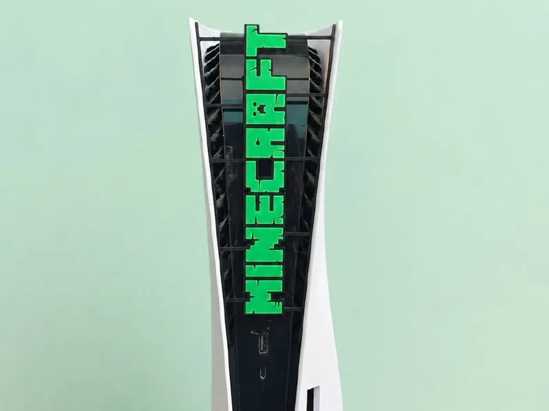 Logo Cover Minecraft PS5 