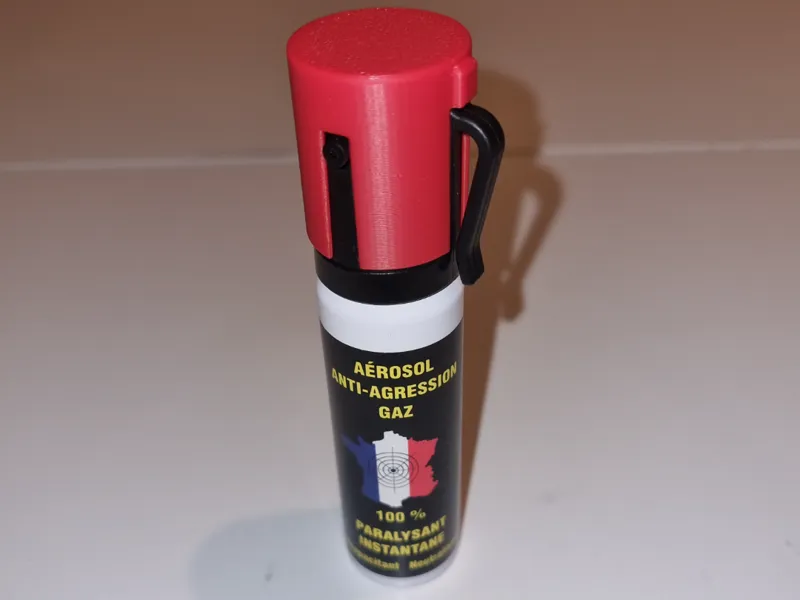 Bouchon de sécurité container lacrymogéne