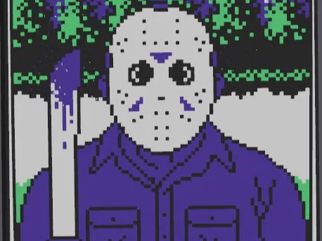 Friday the 13th Jason Voorhees NES Game Lightbox