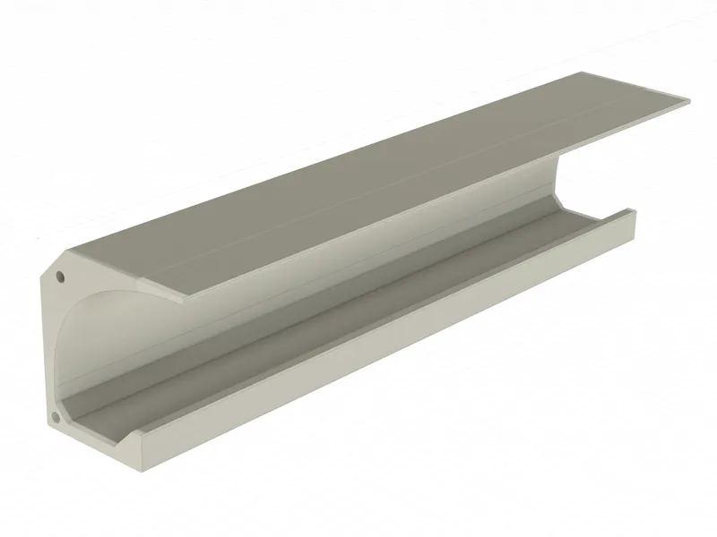 LED strip corner diffuser / reflector