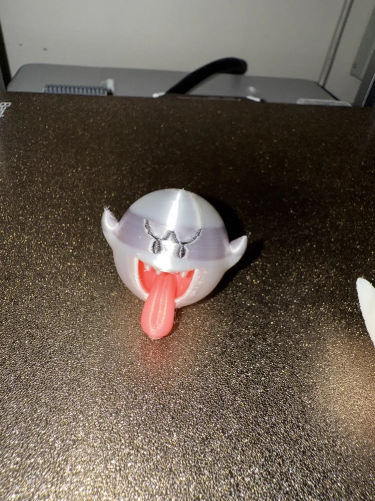 Cute Boo (Mario Ghost) by Atrax MakerWorld: Download Free 3D Models