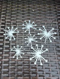 Flocon de neige pour sapin de Noël — photo 2