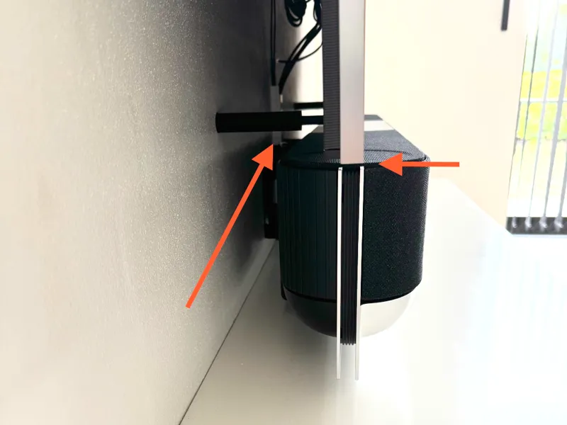 LG G-series spacer to align TV to Beosound Theatre