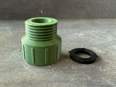 Garden hose saver - metal isolator or breakaway
