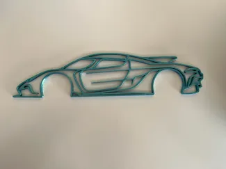 Koenigsegg Jesko wall art
