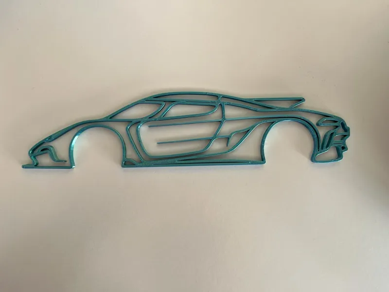 Koenigsegg Jesko wall art