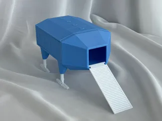 南极科考站仓鼠小屋 Halley Hamster Habitat