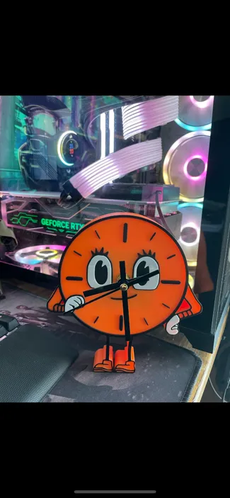 Miss Minutes Clock LOKI Colored